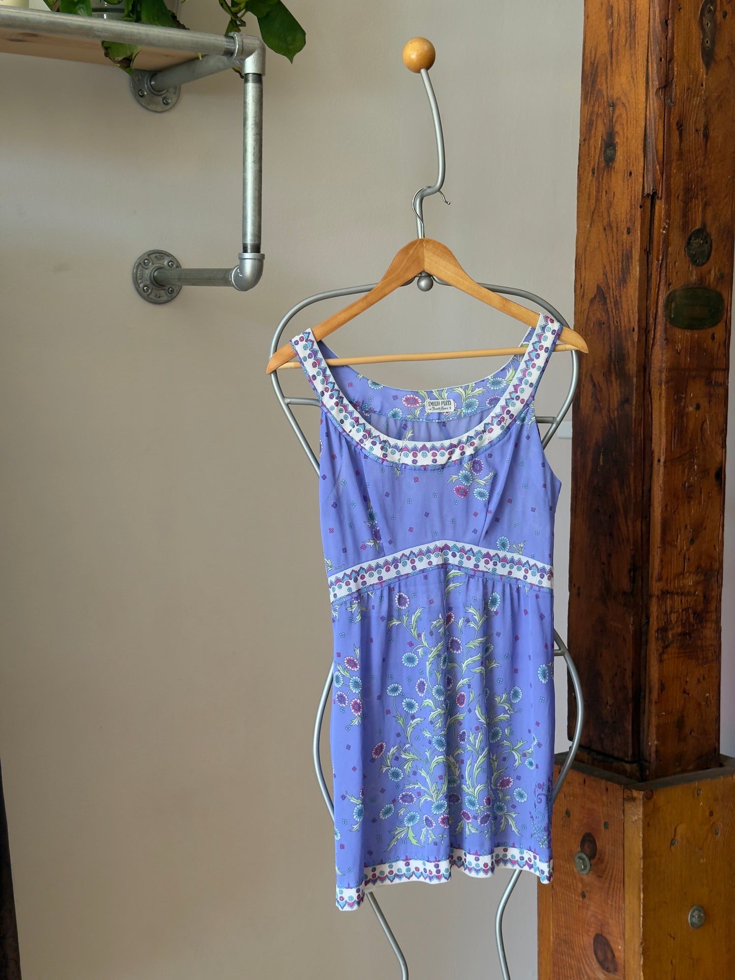 Vintage 60's Emilio Pucci x Formfit Rogers Lingerie Mini Dress Set