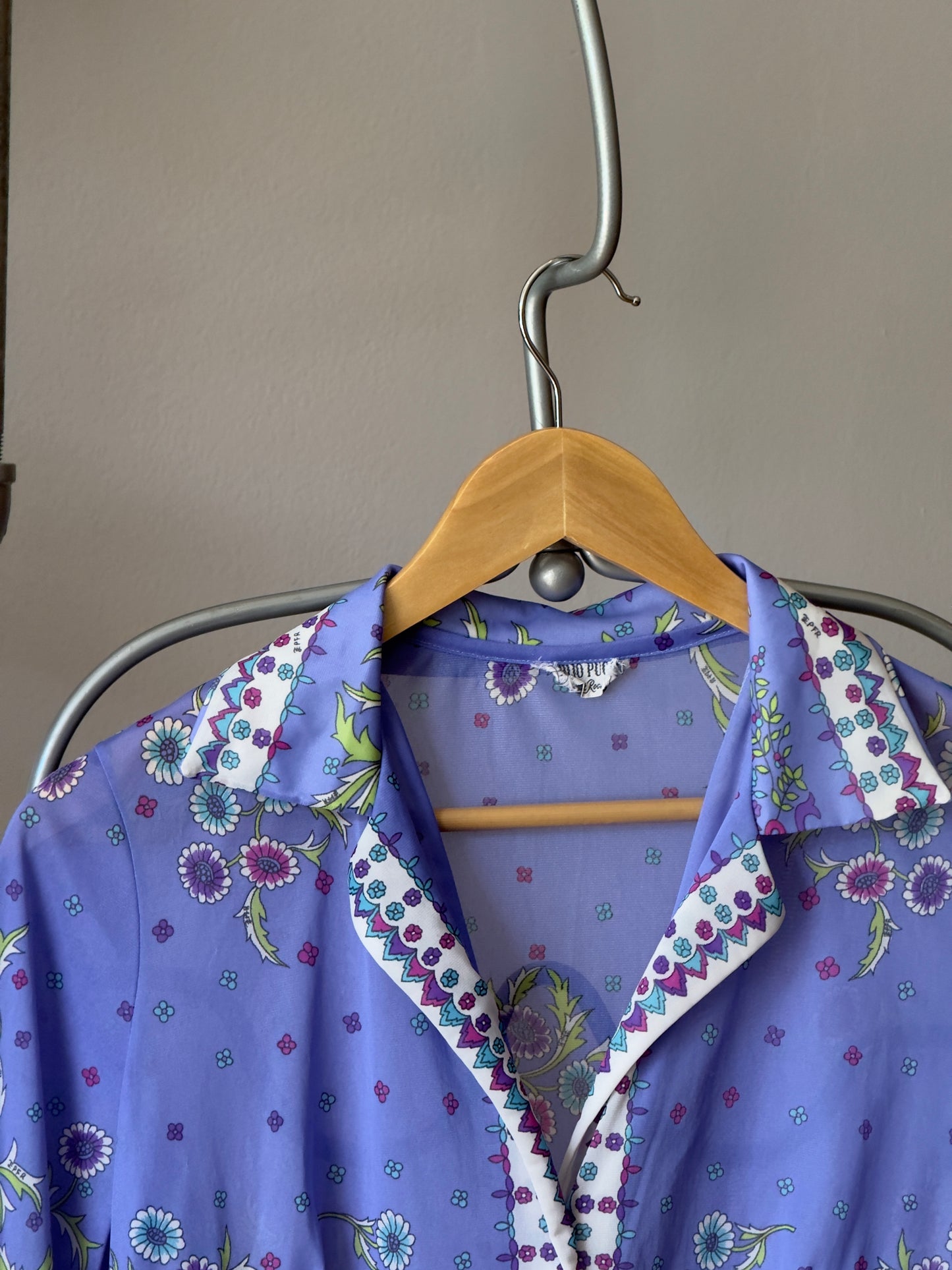 Vintage 60's Emilio Pucci x Formfit Rogers Lingerie Mini Dress Set
