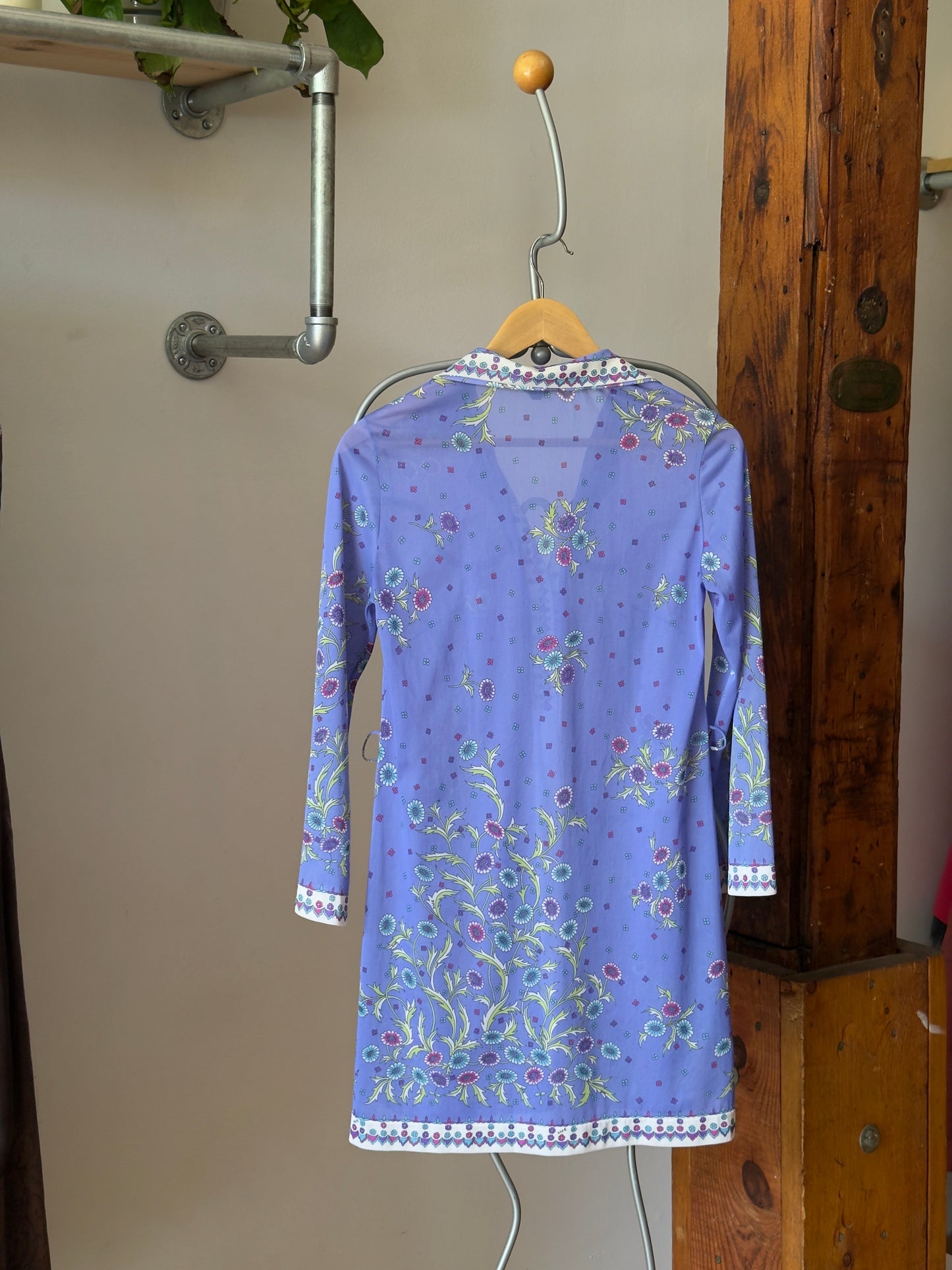 Vintage 60's Emilio Pucci x Formfit Rogers Lingerie Mini Dress Set