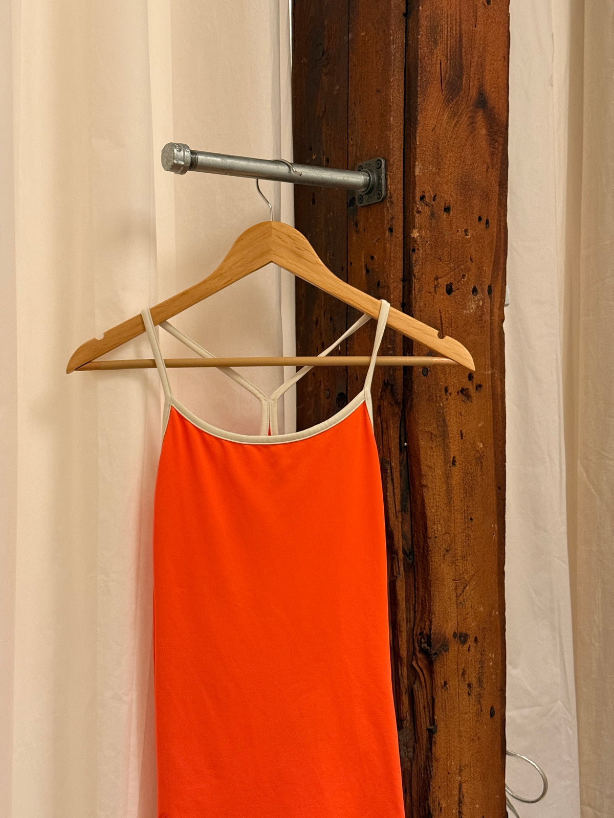 Vintage orange activewear top by Ralph Lauren Sport