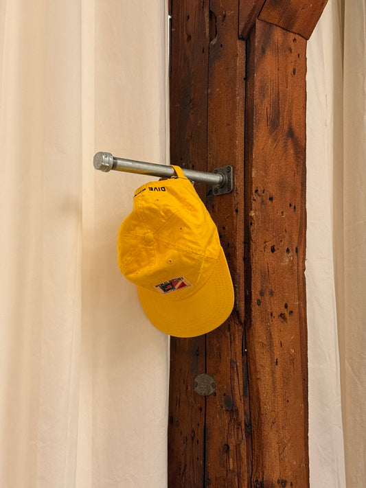 Vintage yellow Polo Sport Charter Service hat by Ralph Lauren